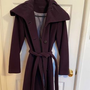 Calvin Klein wool winter trench coat